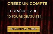 10 Free Spins gratuits à l'inscription chez Casino Unique avec InspecteurBonus