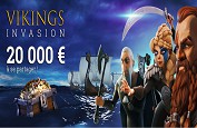 Vikings Invasion : Gagnez jusqu'à 3,000€ cash en un spin avec la promotion Cresus